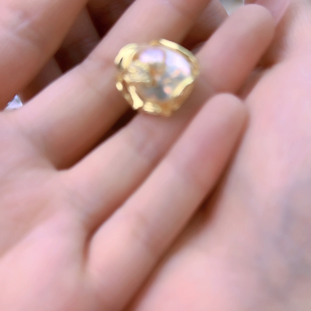 银S925镶嵌项链定制71淡水珍珠