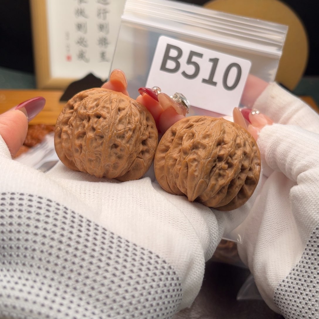 文玩核桃把件44铁锤b 510