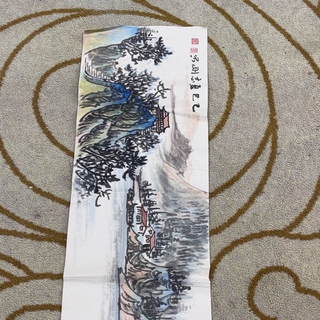 国画国画老师作品刘