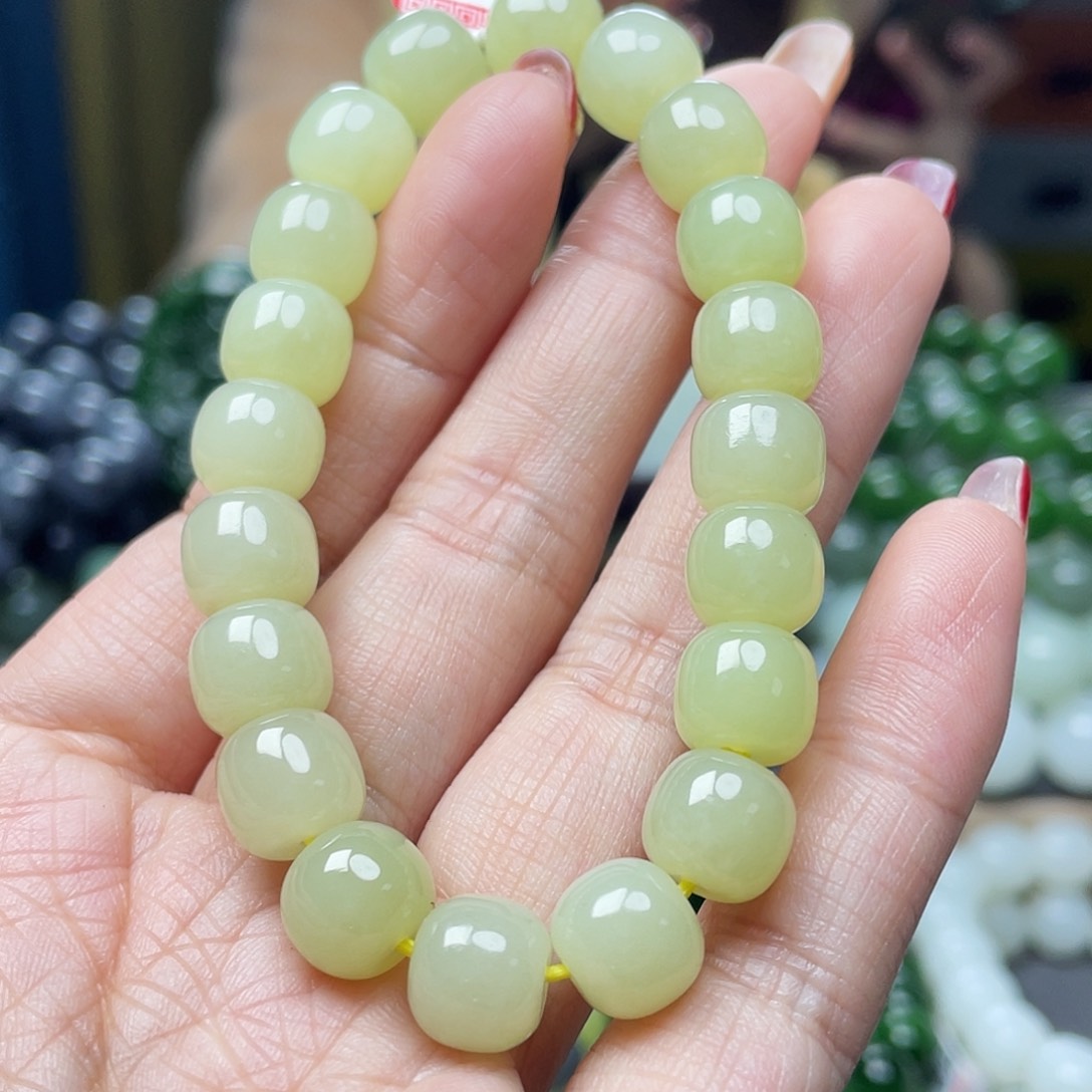 和田玉手链未镶嵌