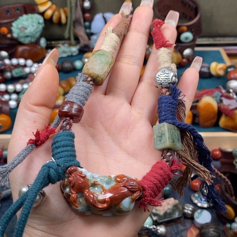 【闪购商品】翡翠颈饰未镶嵌项链