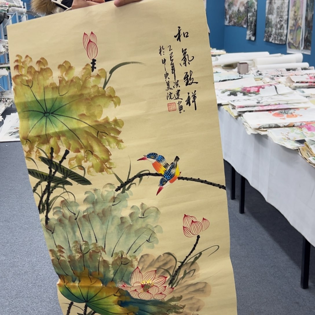 国画国画纯手绘欣赏