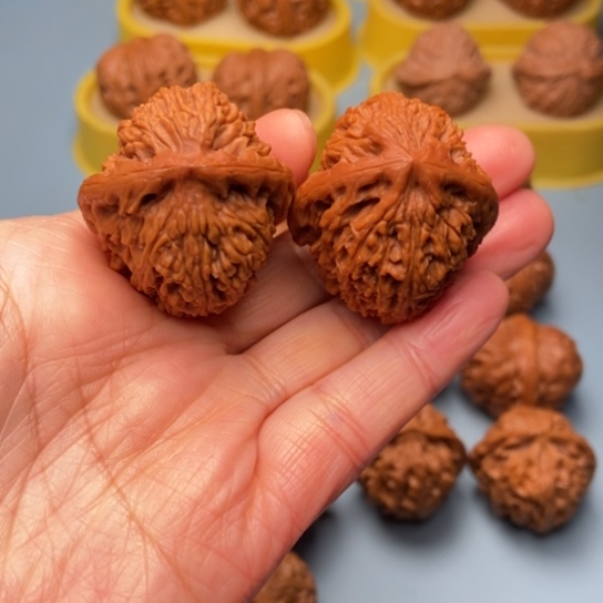 金***9吊坠文玩核桃南将石 34