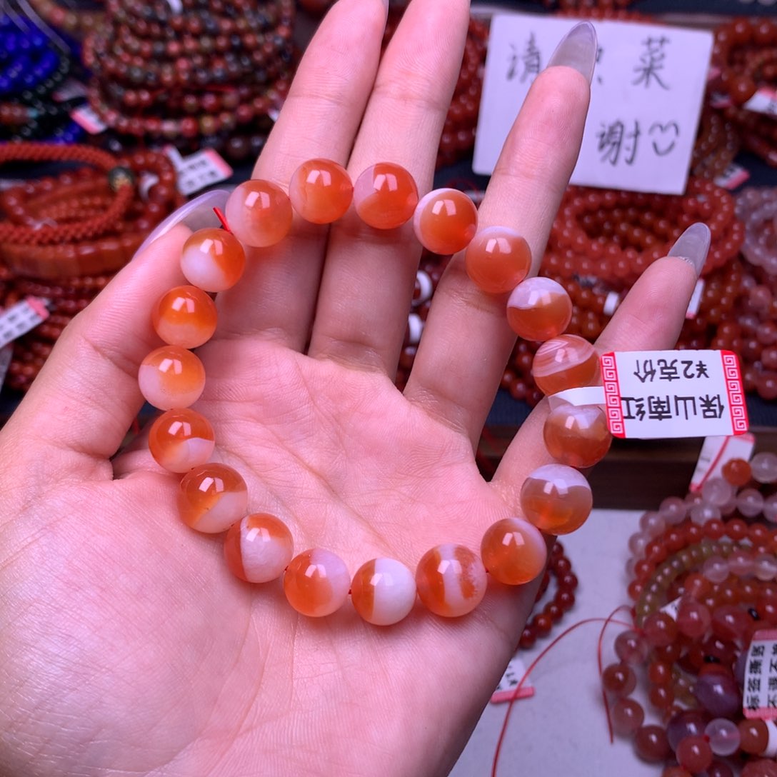 未镶嵌手链南红玛瑙14号卡11