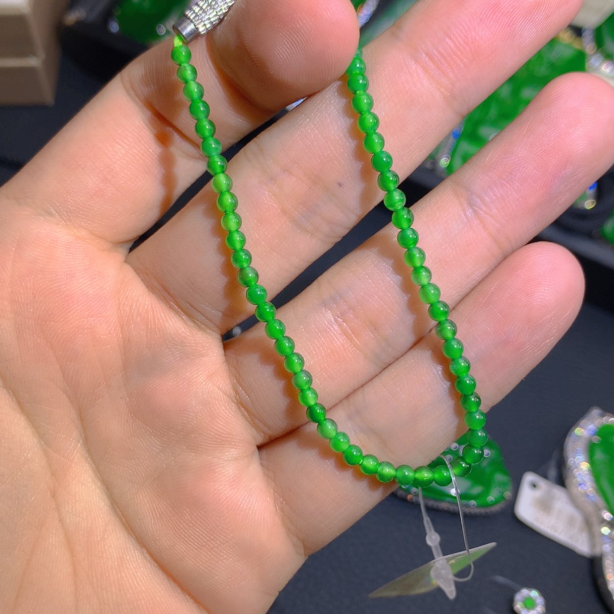 【闪购商品】翡翠手链未镶嵌1111111111111