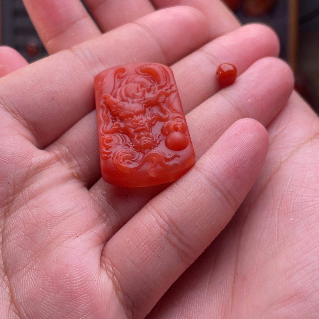 @***风南红玛瑙未镶嵌配饰