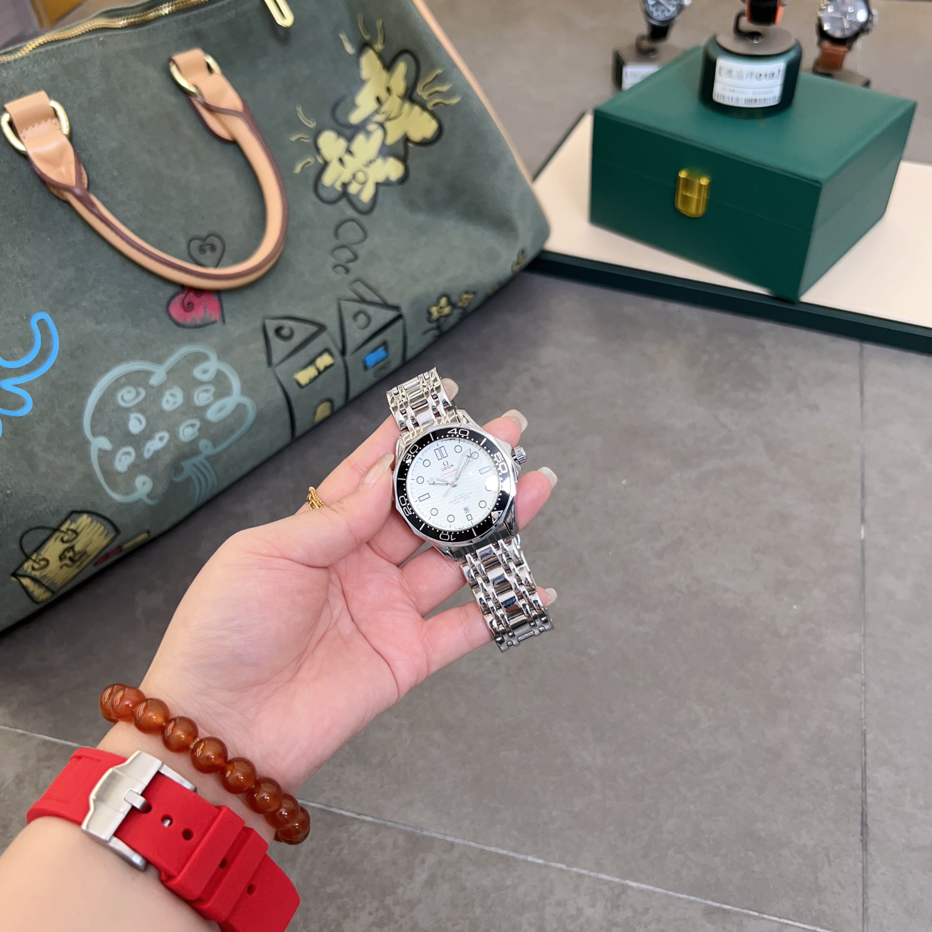 【孤品件035】品牌正品/ 闪购男士顶奢腕表防水七天无理由退换-AB