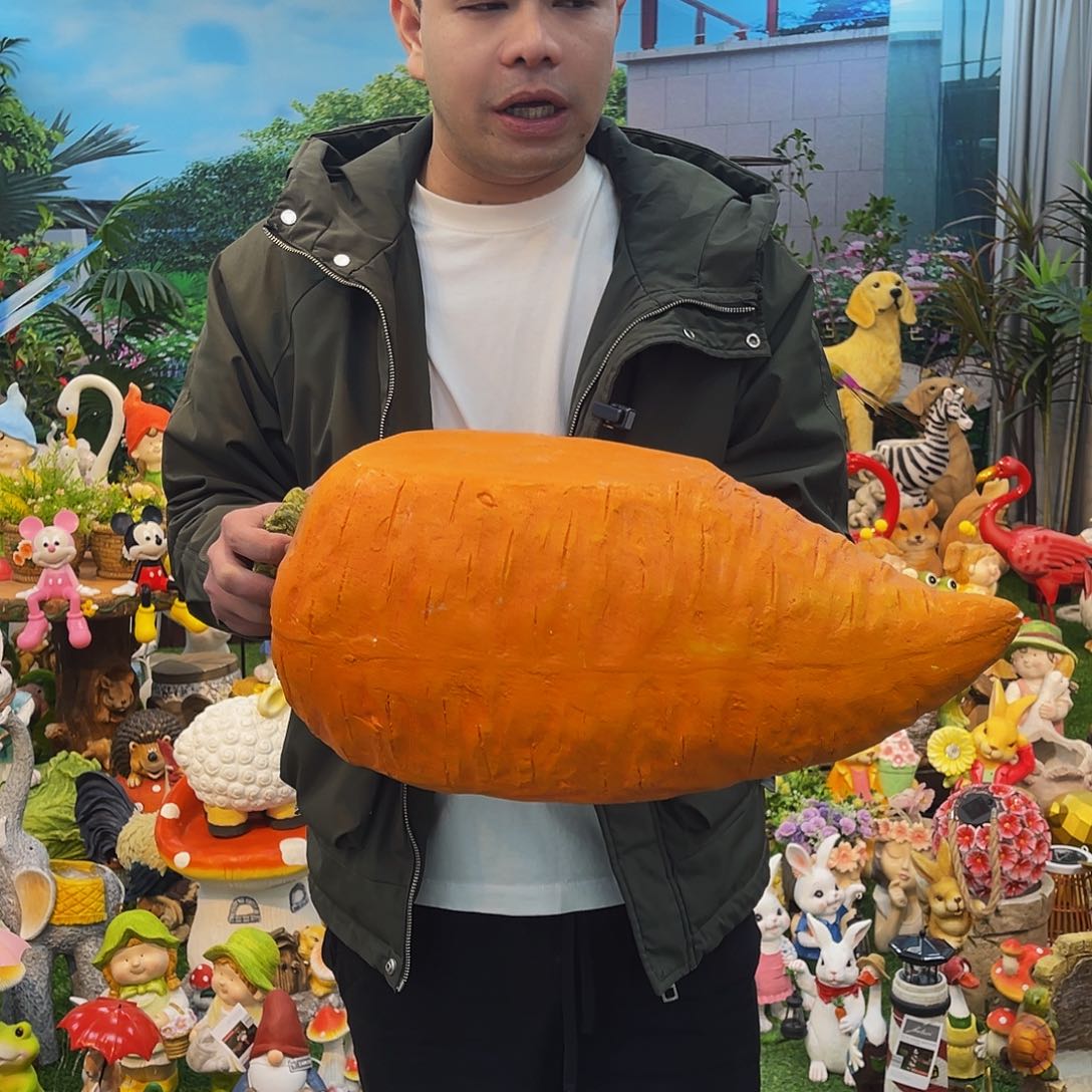 红陶花园庭院摆件&000&