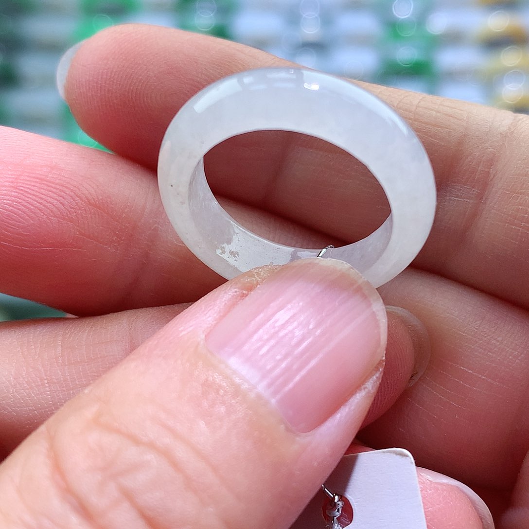 翡翠戒指未镶嵌12号