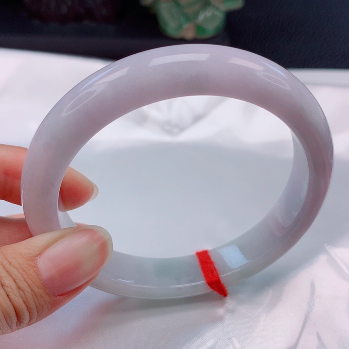 悠***山翡翠未镶嵌手镯61圈