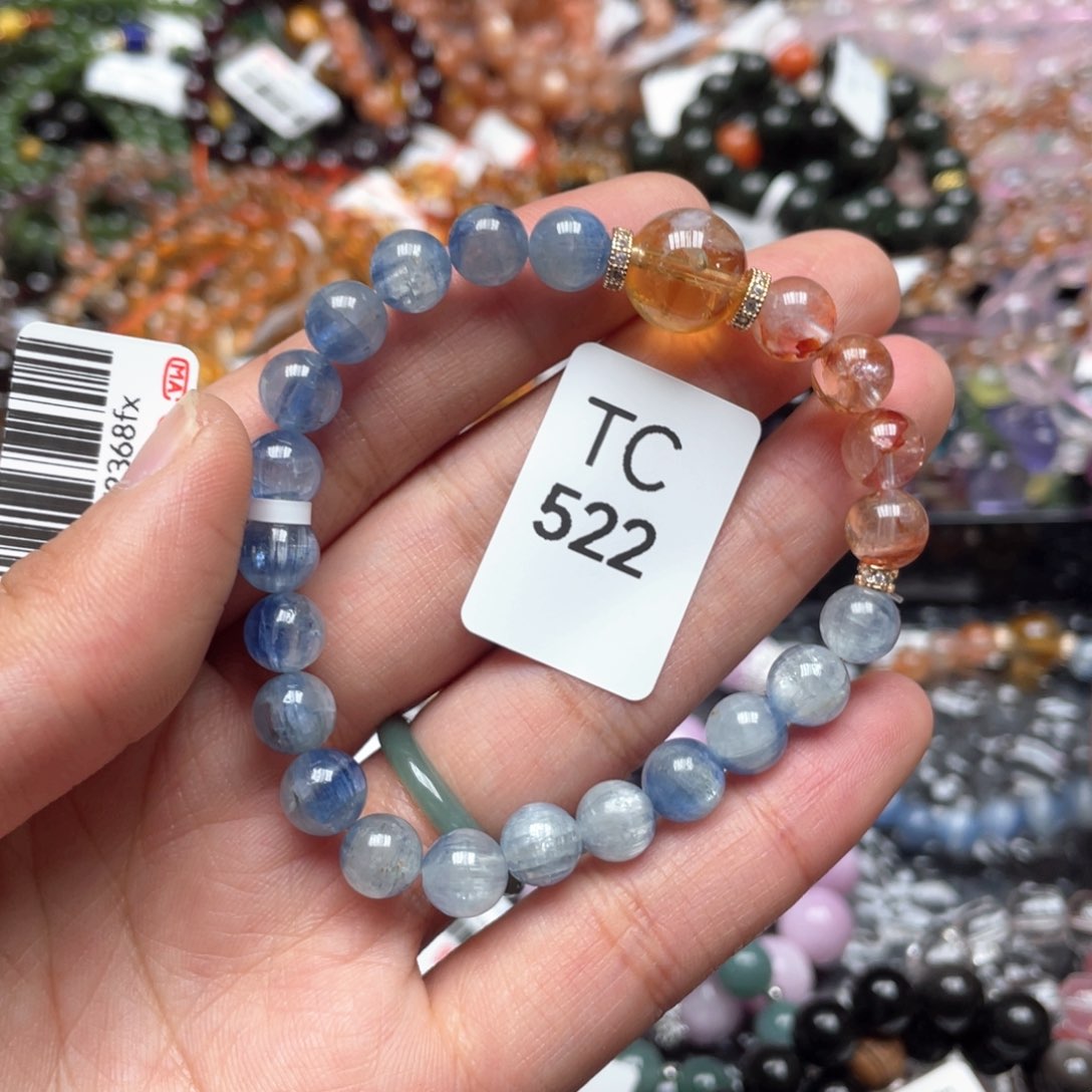 水晶手串未镶嵌多样性