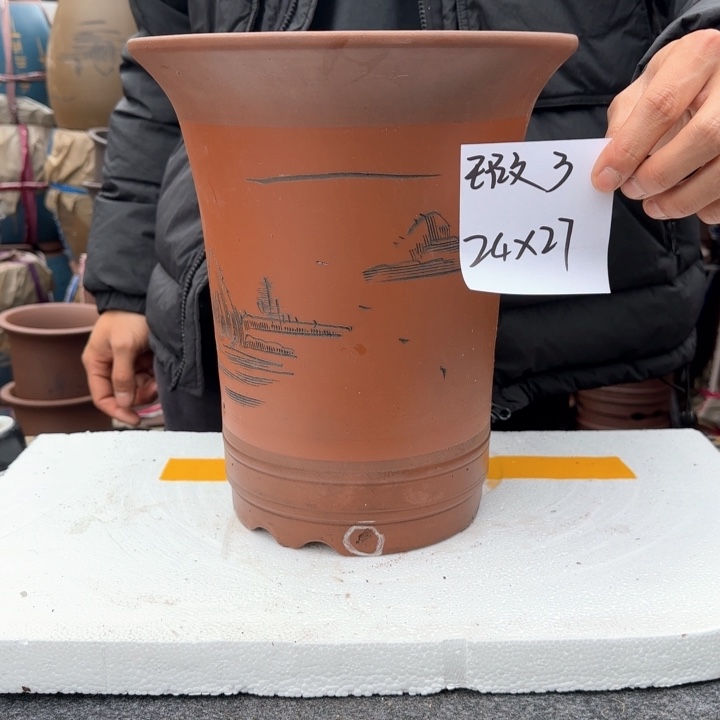 紫砂花盆特价商品价格