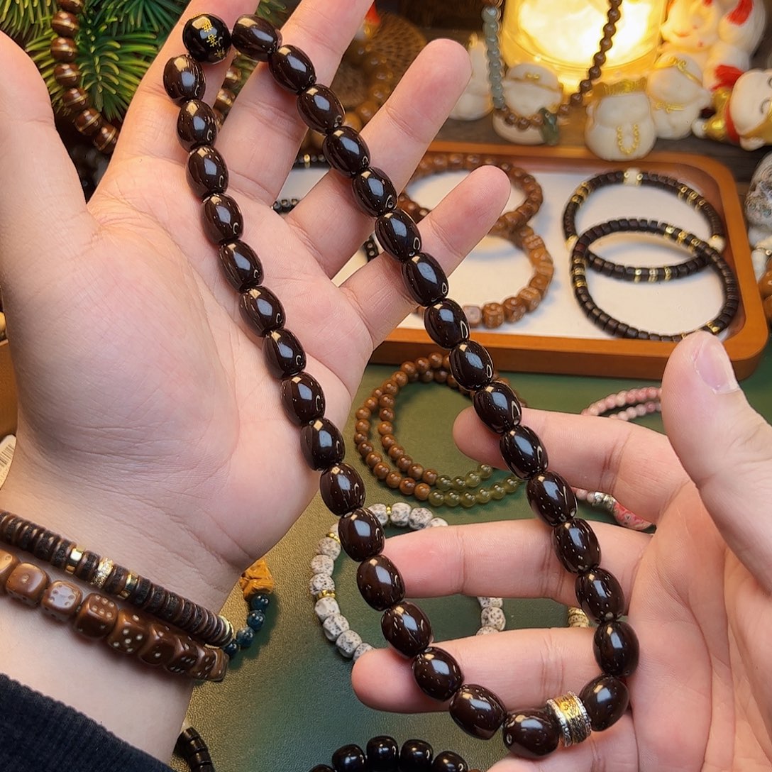 菩提根/象牙果手串紫金鼠