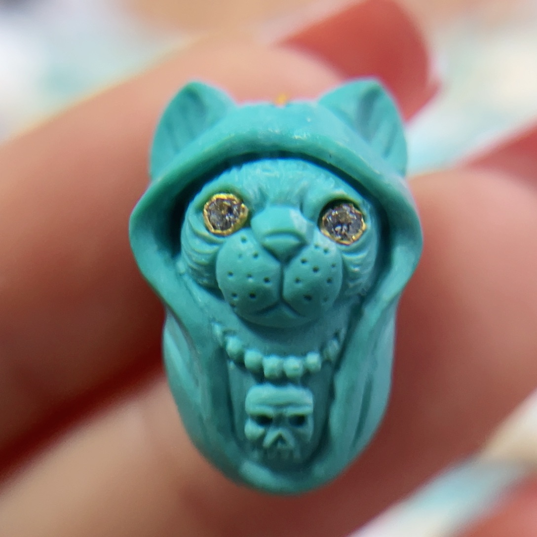 绿松石珠宝奇石未镶嵌