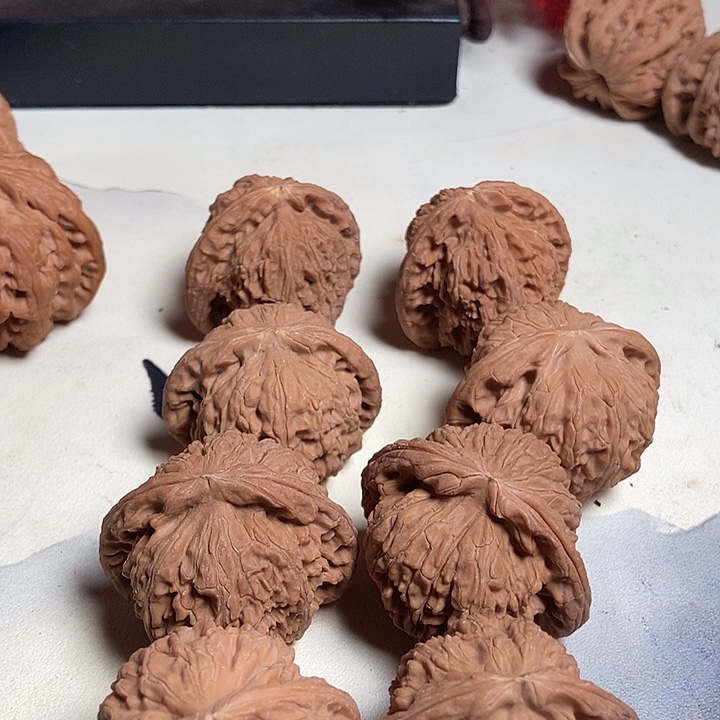 吊坠文玩核桃4对狮子