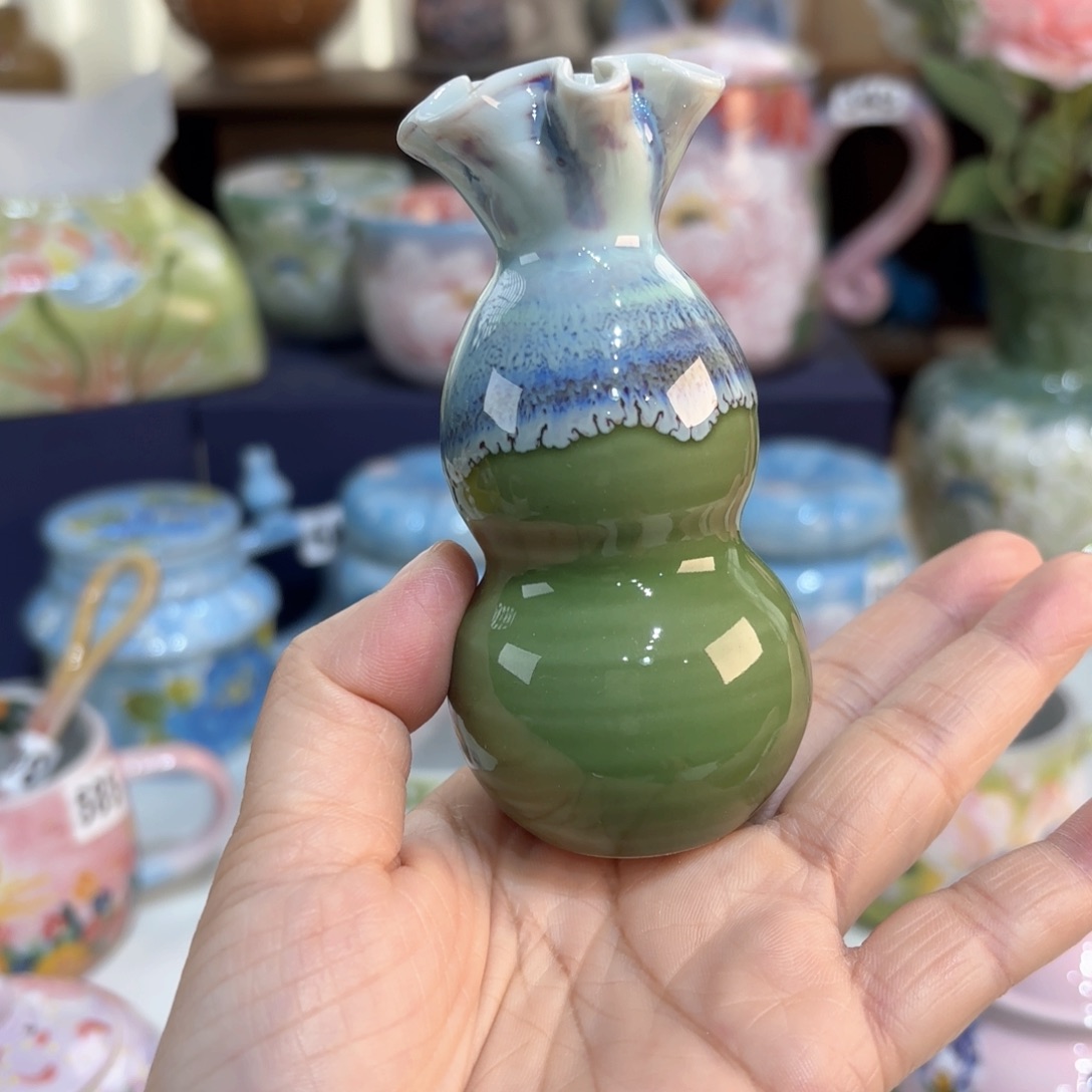 景德镇手绘高温釉下彩陶瓷茶具