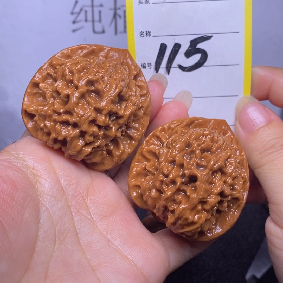 文玩核桃把件115/45官帽练手对