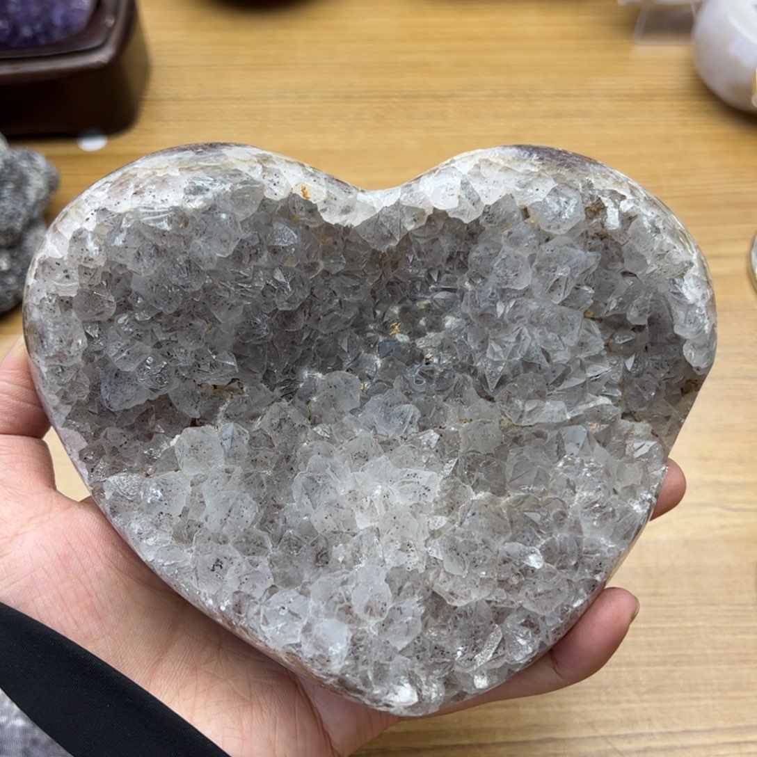 水晶水晶无镶嵌未镶嵌爱心99 