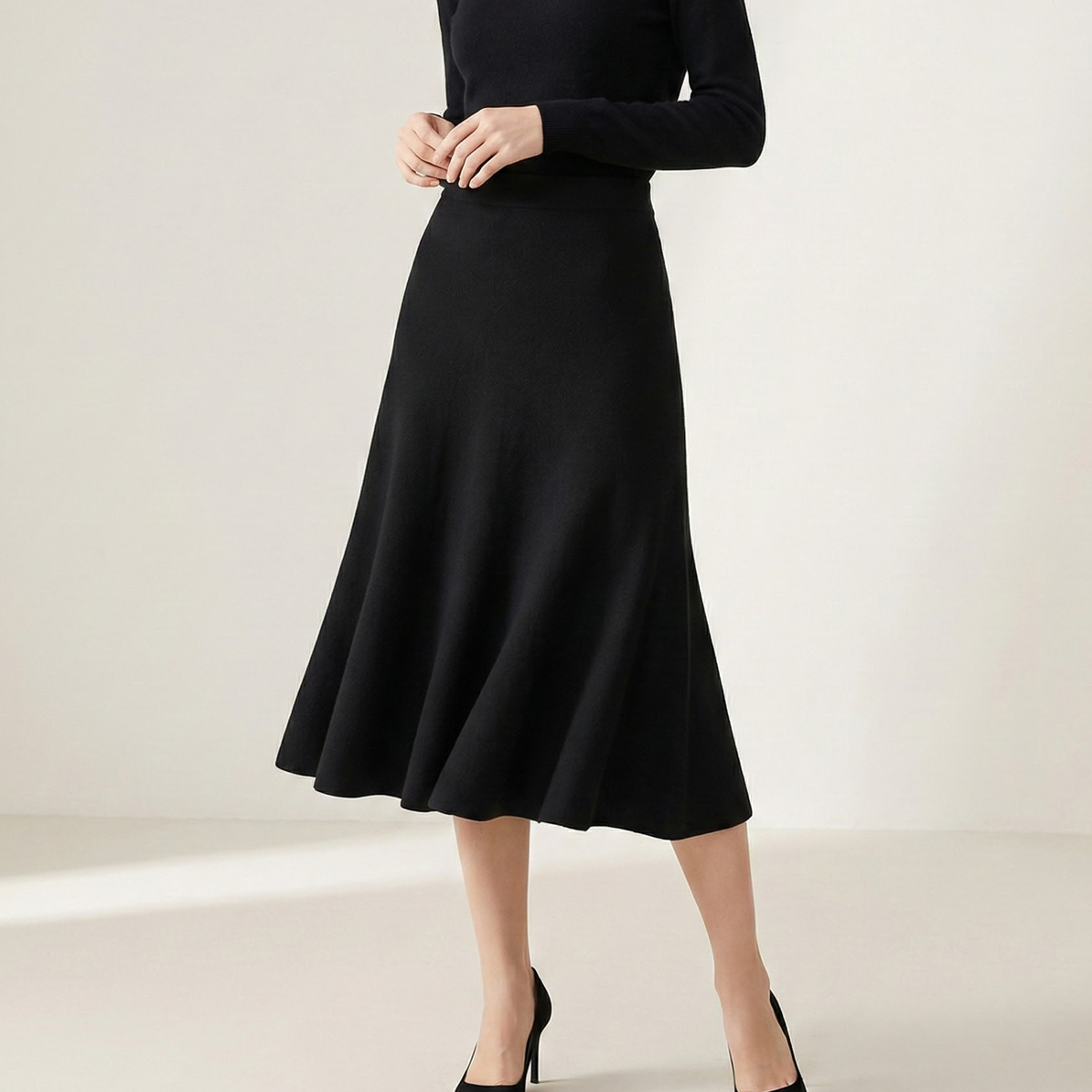 孤品缺码断号半身裙--针织半身裙大码显瘦21910