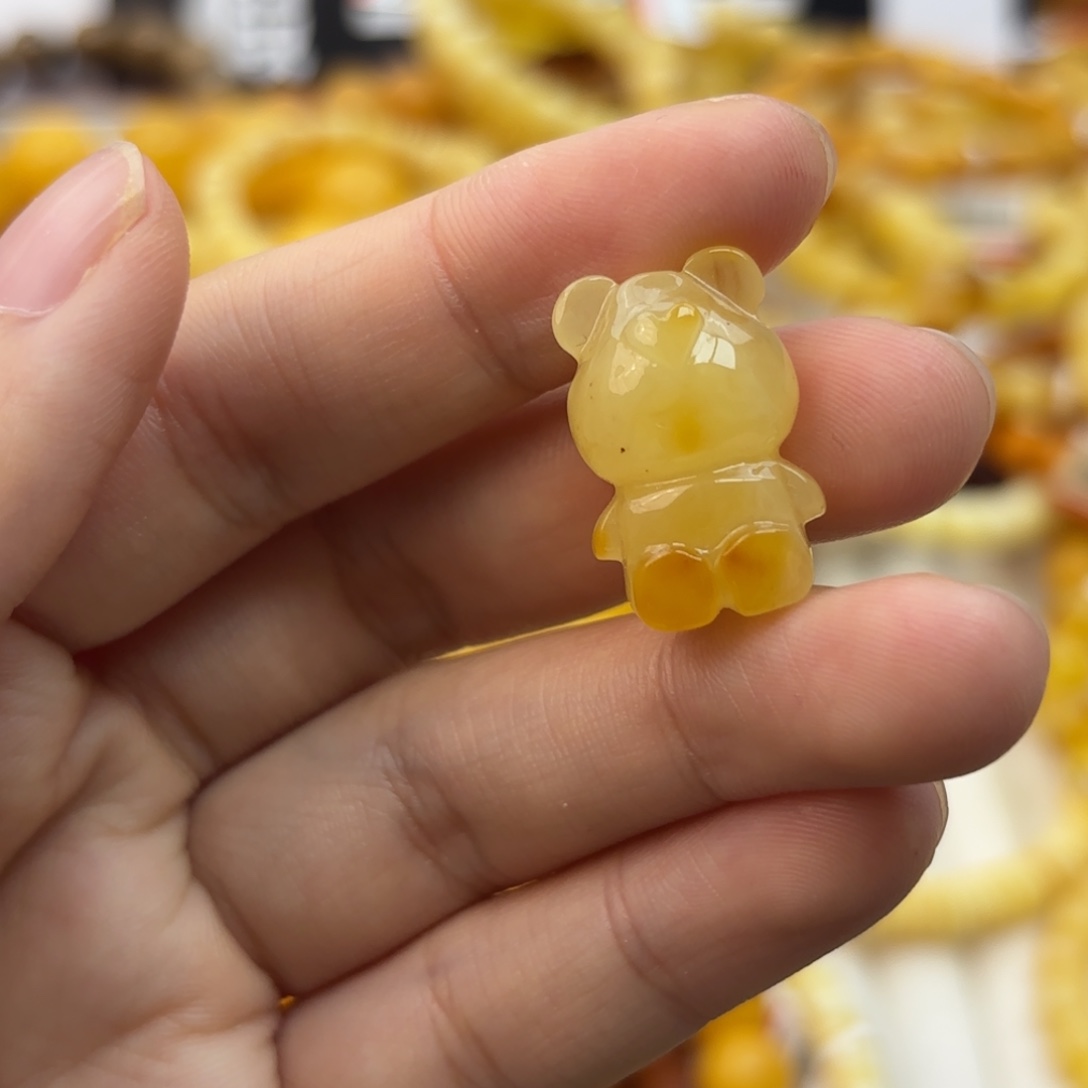 琥珀未镶嵌珠宝奇石