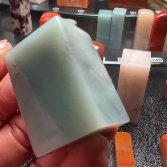 老挝石优质天青石