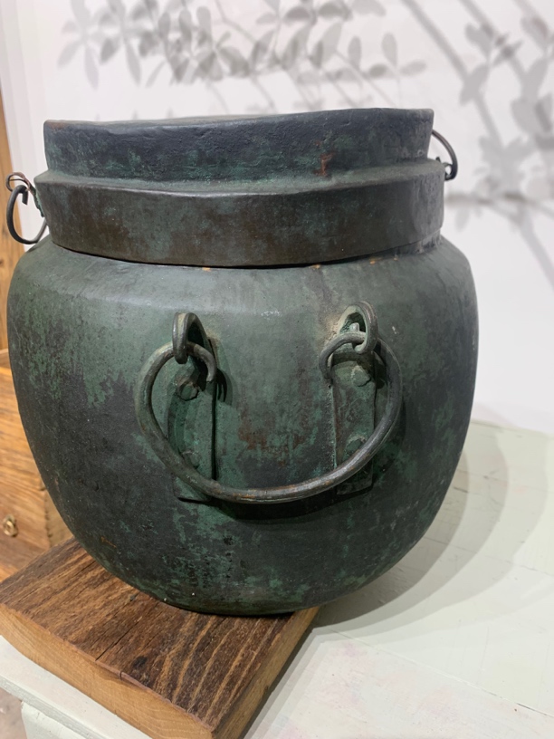 老式铜器古朴厚重包浆圆润收藏佳品实物实拍