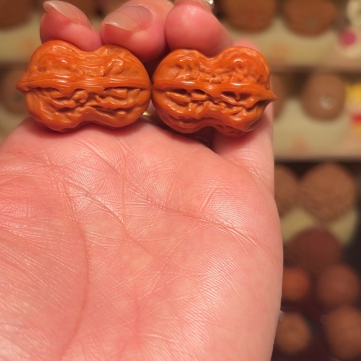 桃核把件精品核桃