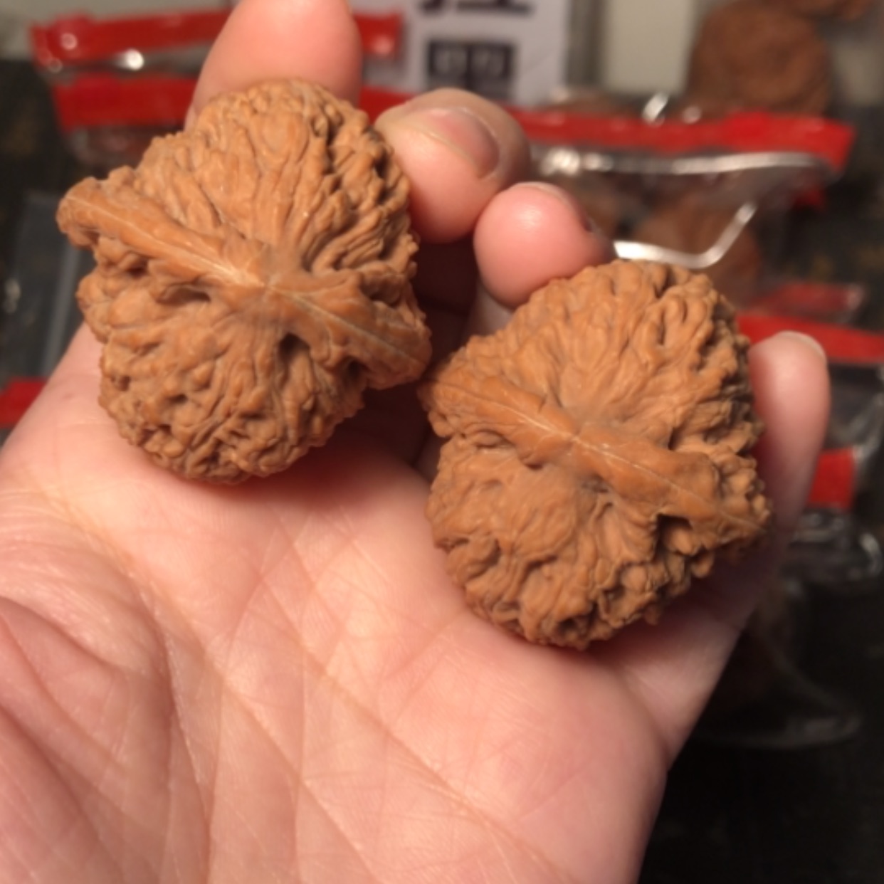 【闪购商品】文玩核桃把件南疆石38.5
