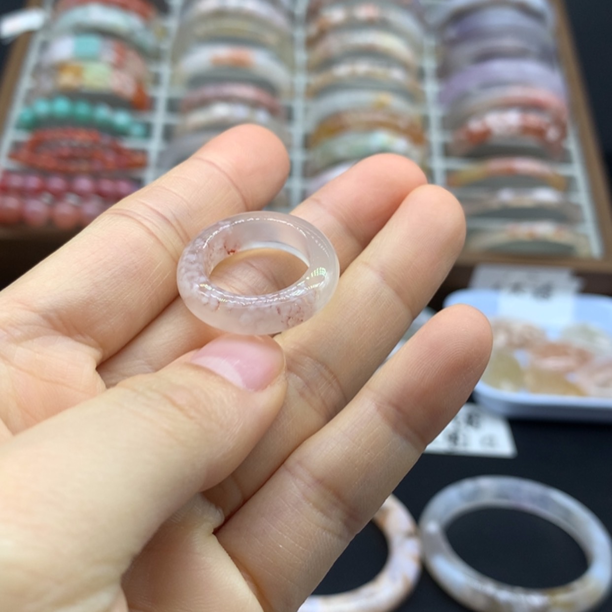 【闪购商品】玛瑙/玉髓戒指未镶嵌