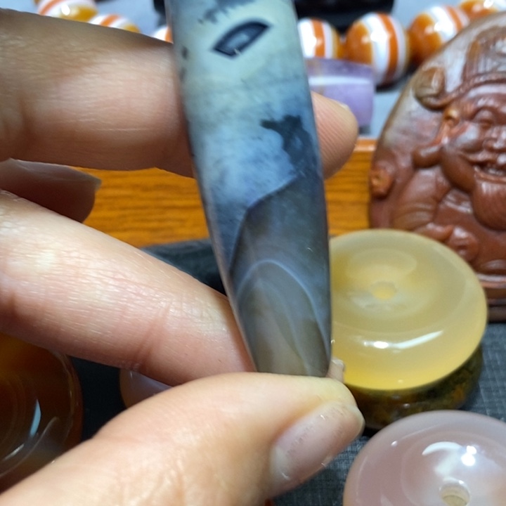 玛瑙/玉髓未镶嵌颈饰