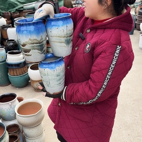 口14高20瑕疵盆子