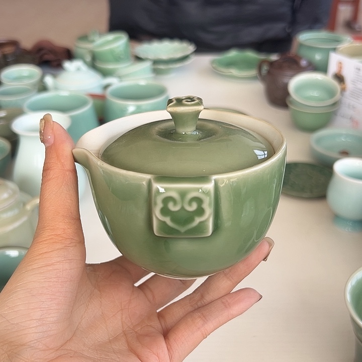 小米茶器龙泉青瓷