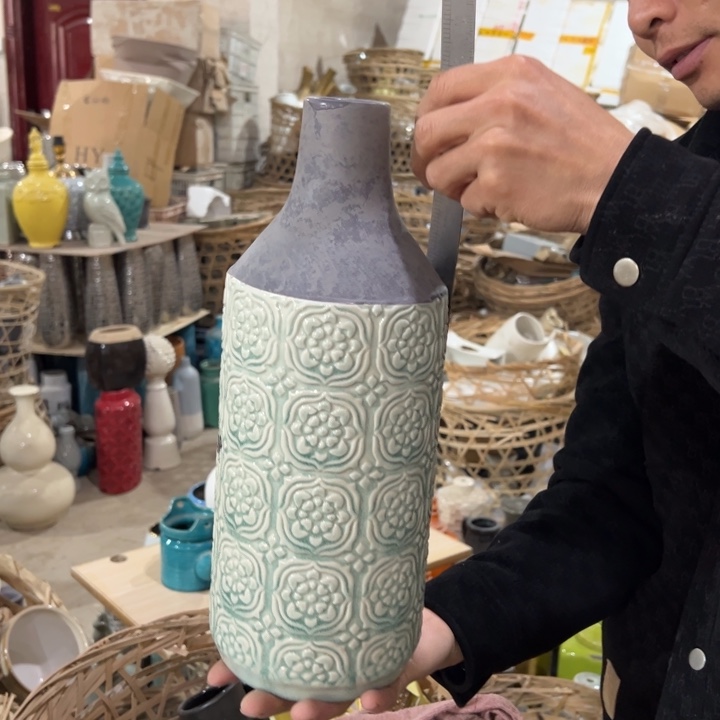 摆件高36口4公分微瑕捡漏