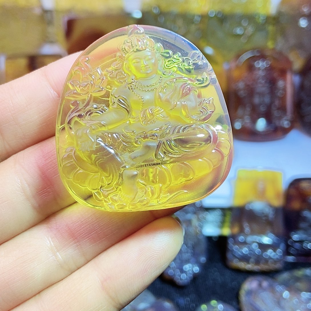 琥珀颈饰未镶嵌渡姆33号