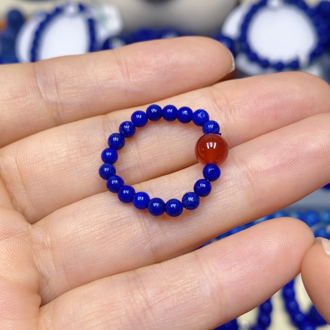 大***树青金石未镶嵌手链