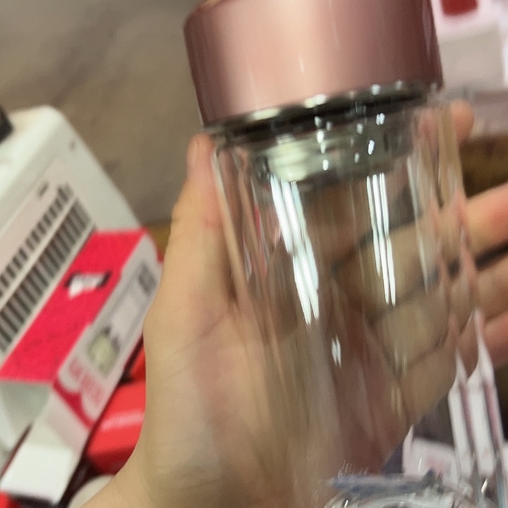宇凯双300ml红 玻璃 孤品