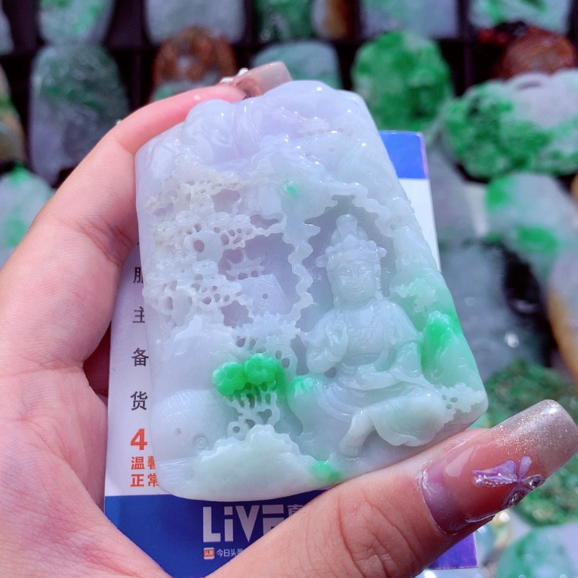 【闪购商品】翡翠颈饰未镶嵌挂件
