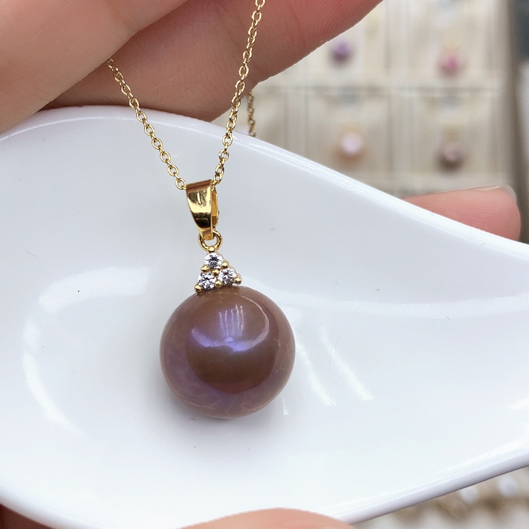 淡水珍珠颈饰合金