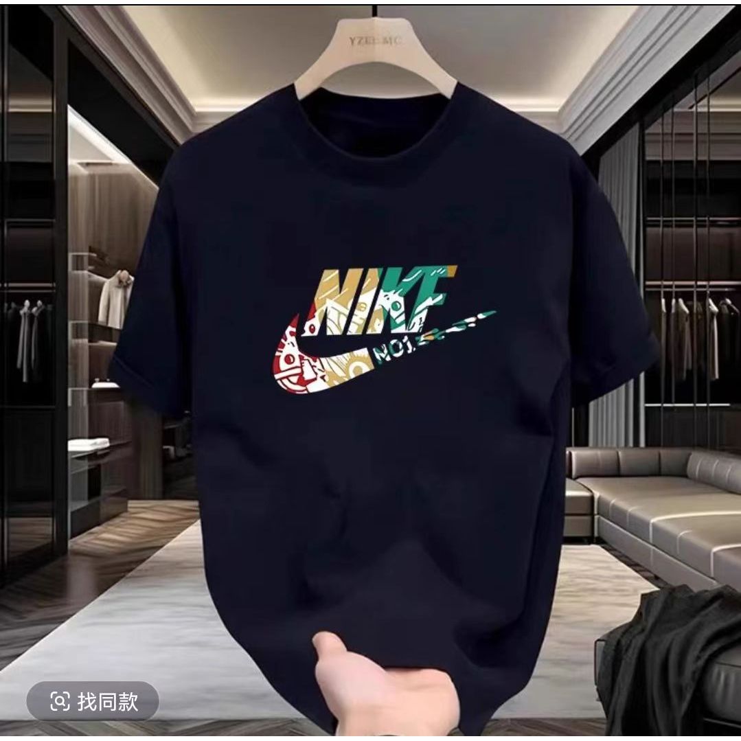 322【一折粉丝福利】潮牌男女同款圆领百搭T恤