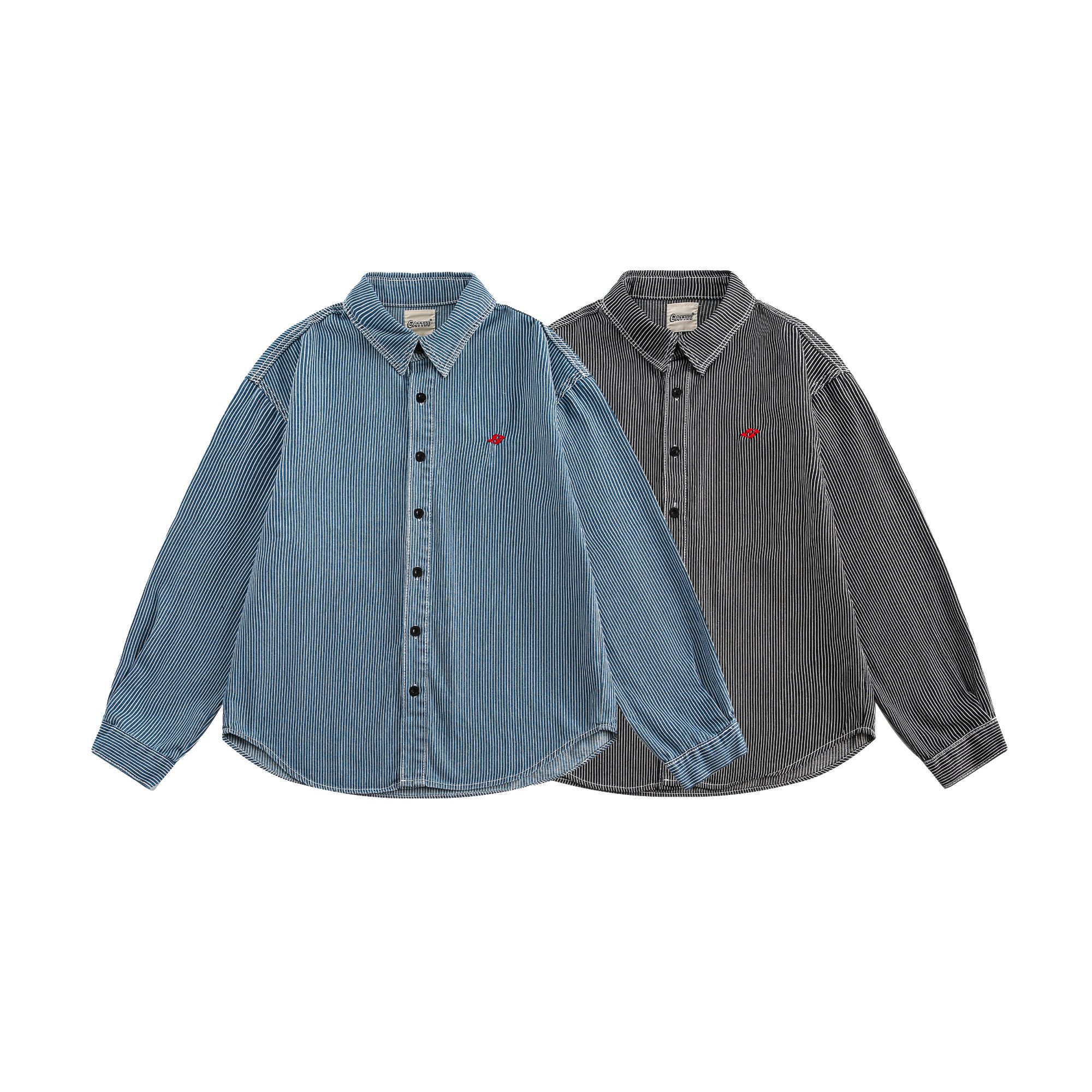 BINFU2025年男女同款条纹口子夹克外套