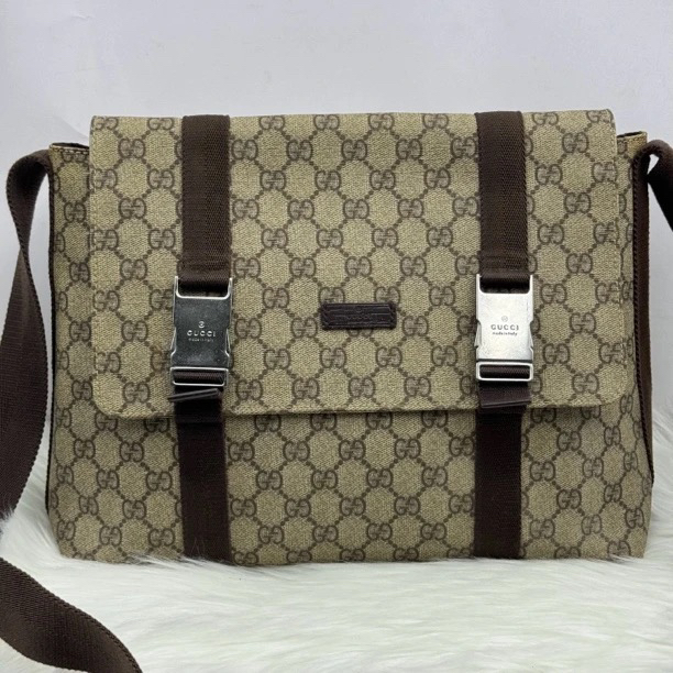 90新 GUCCI/古驰 Gucci/古驰 设计感 斜挎男士包1107