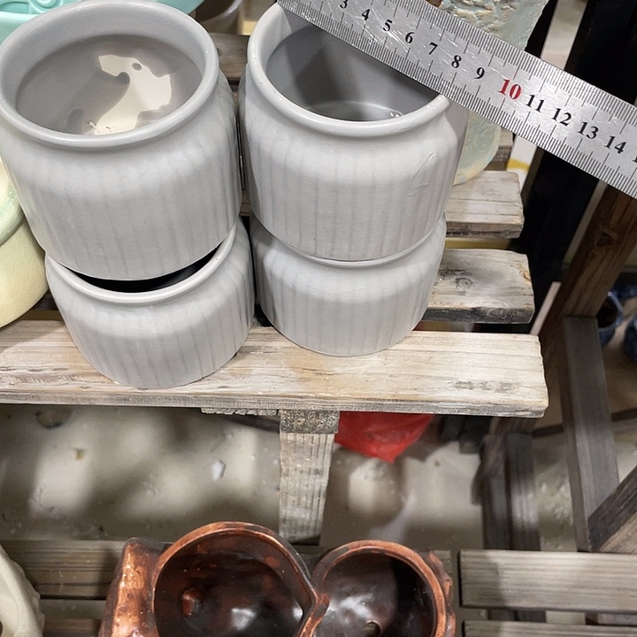 红陶陶瓷花盆凑12米包邮