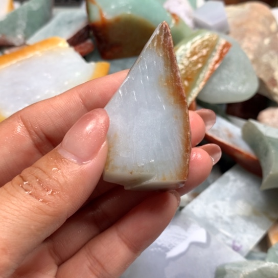 翡翠散珠翡翠边角料