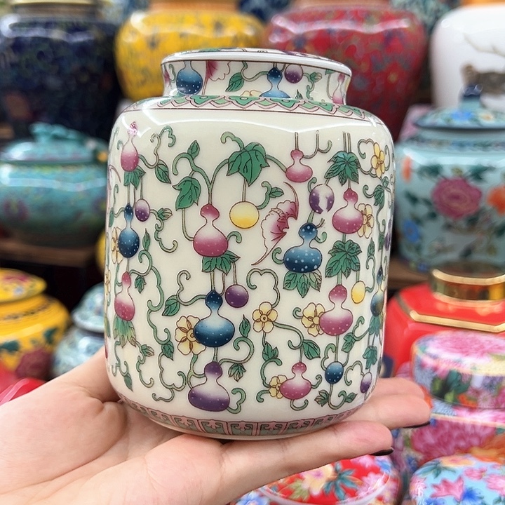 瓷片茶叶罐罐罐呀呀