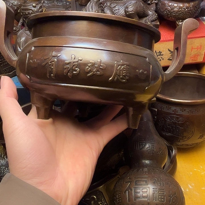 精美铜器摆件下单