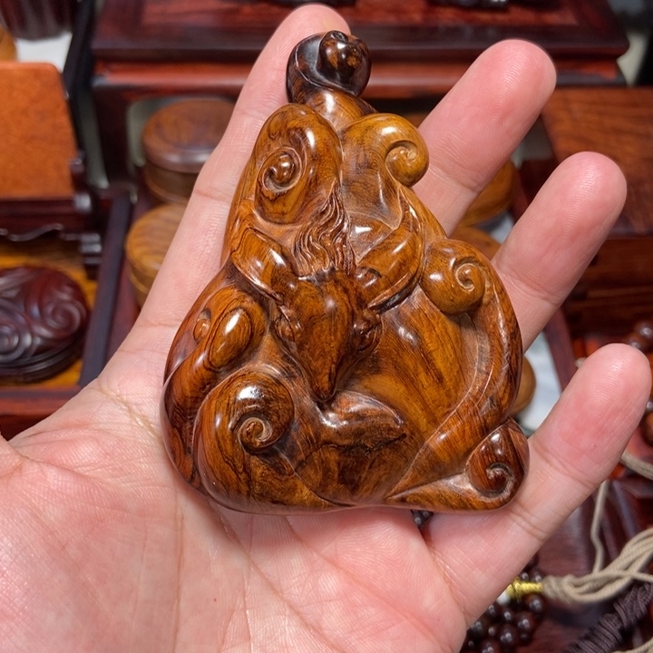 黄花梨/降香黄檀九尾狐