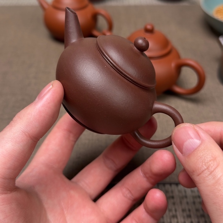 爱***子紫砂茶壶小品功夫茶小细节