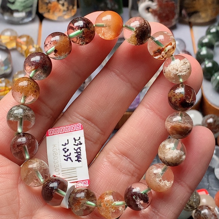 水晶手串未镶嵌天然