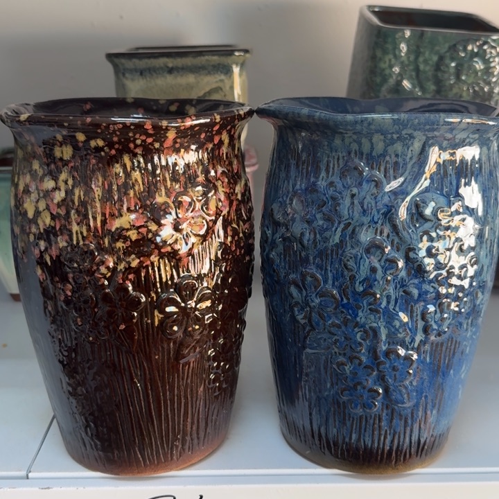 紫砂花盆口16高24，11111