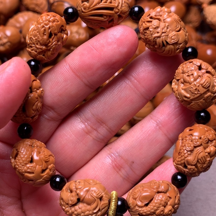 橄榄核手串/手链头一次